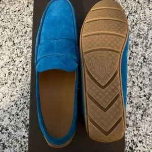 Gucci | Shoes | Gucci Suede Loafers Moccasins Foix Rivera  display picture 2